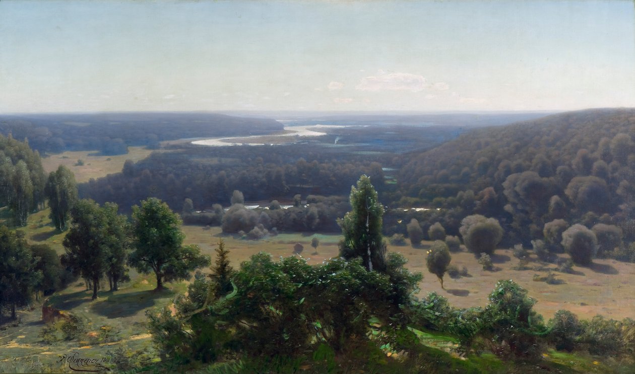 Gauja -dalen av Julijs Feders