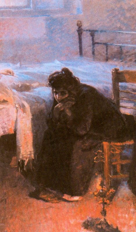 Timer med kvaler av Julio Romero de Torres