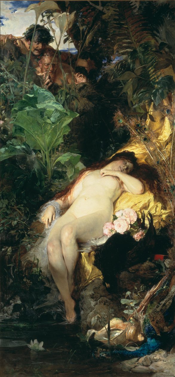 Amor, 1878 av Julius Kronberg