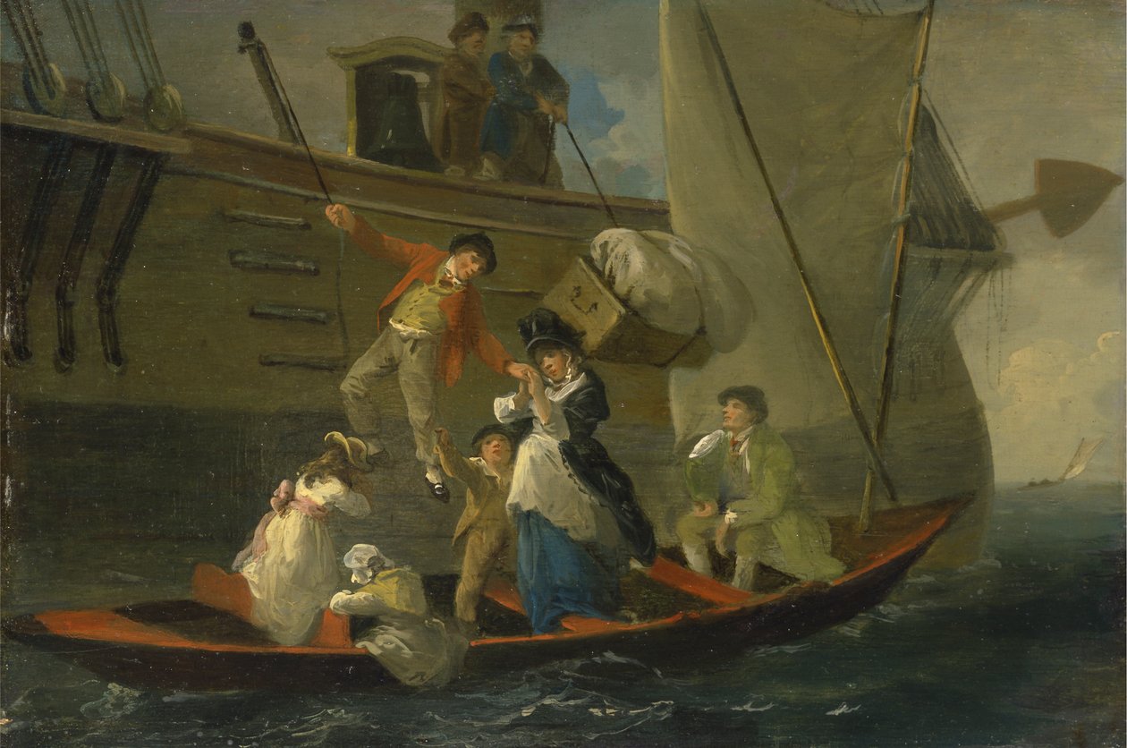 En gift sjømanns Adieu av Julius Caesar Ibbetson