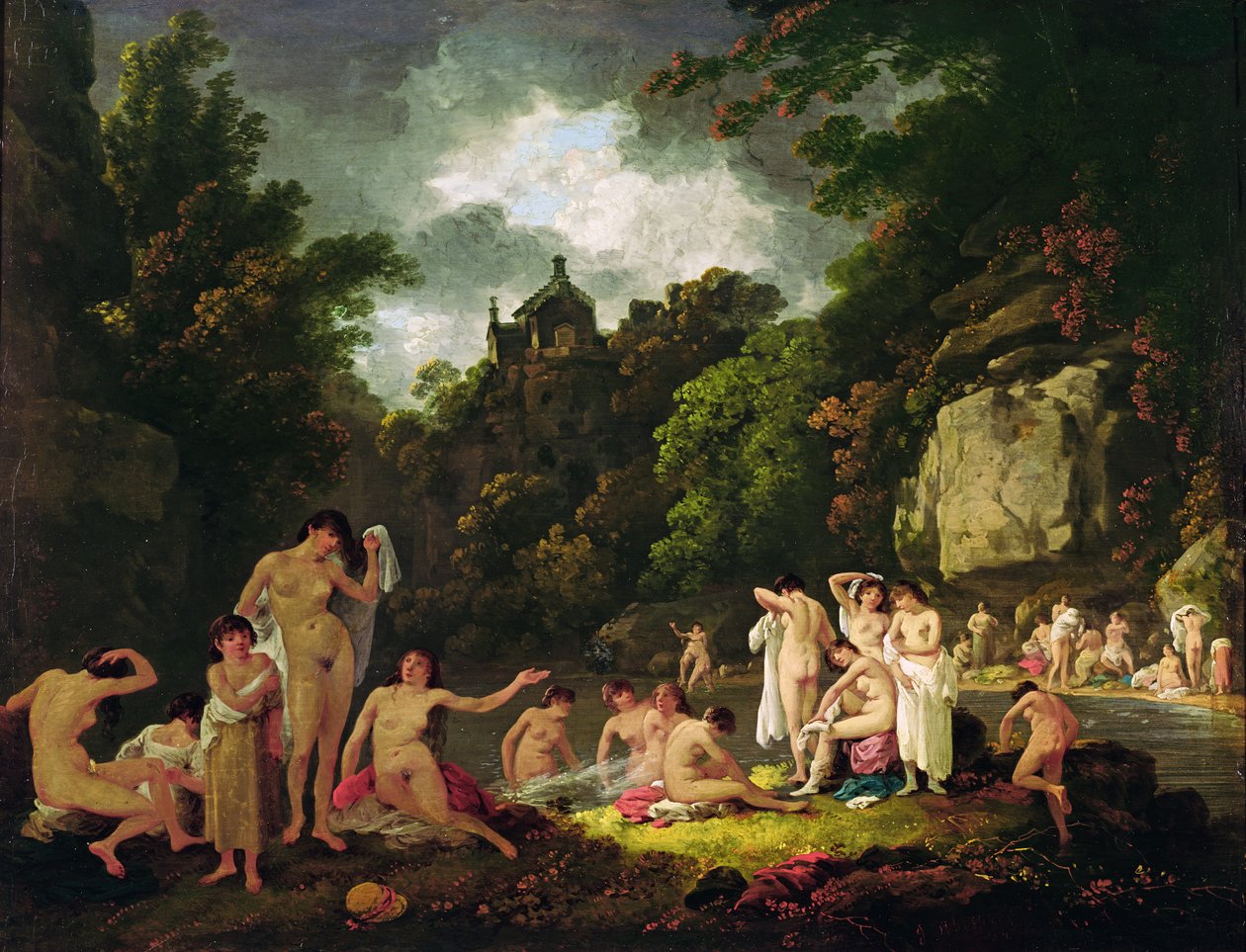 Havfruenes tilholdssted, 1804 av Julius Caesar Ibbetson
