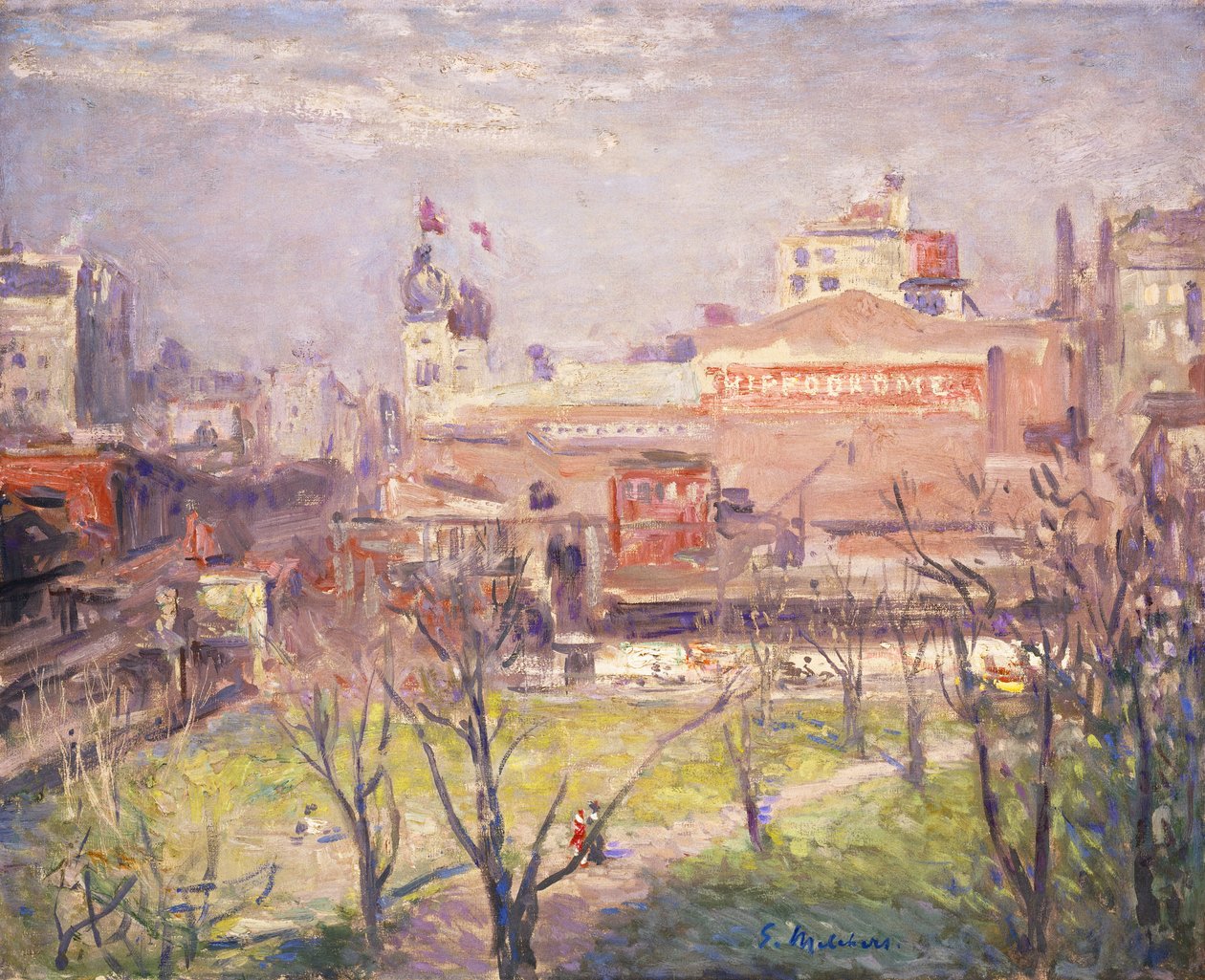 Hippodromen av Julius Gari Melchers