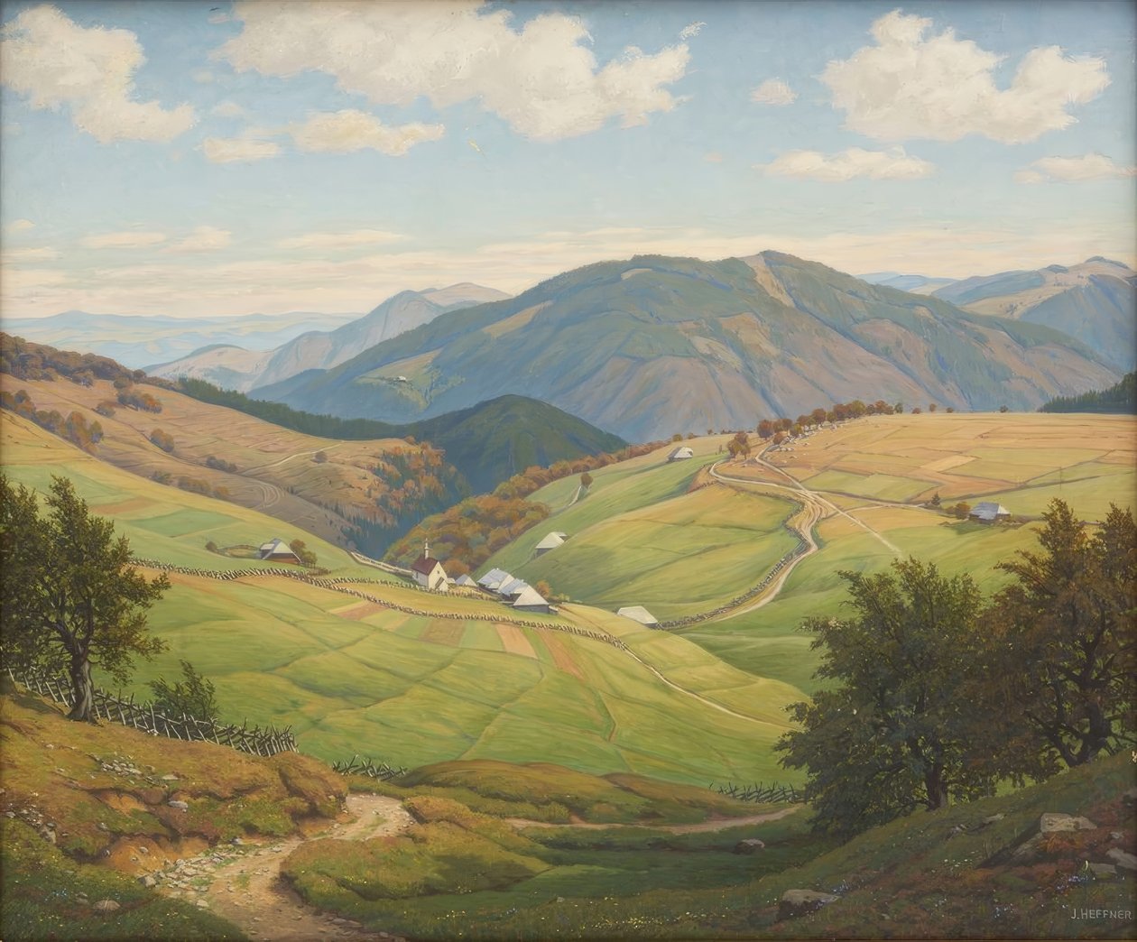 Hofsgrund am Schauinsland av Julius Heffner