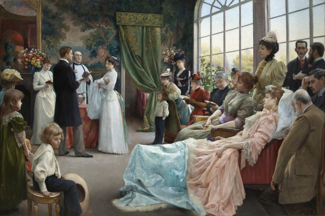 Dåpen, 1892 av Julius Leblanc Stewart