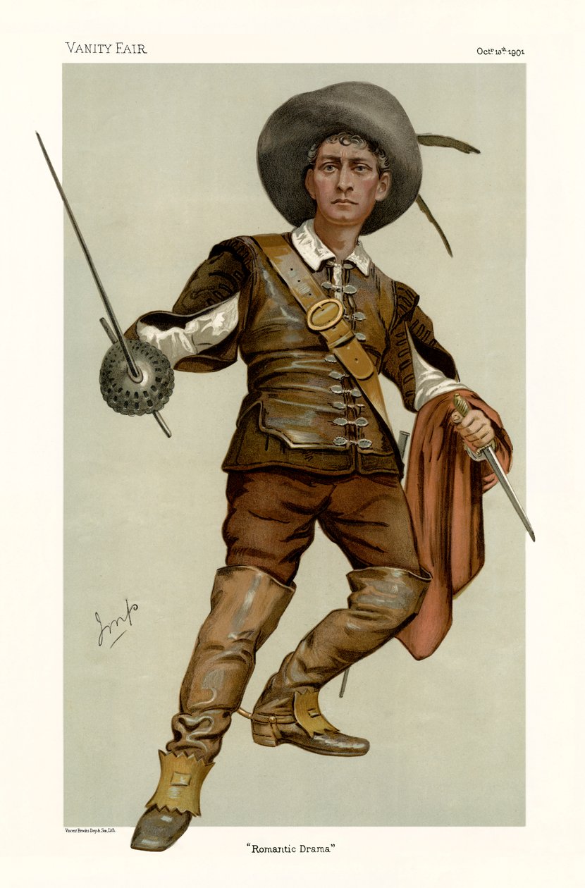 Lewis Waller av Julius Mandes Price