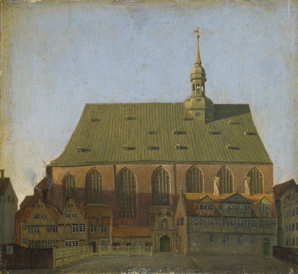 St. Johns, Hamburg, 1829 av Julius Oldach