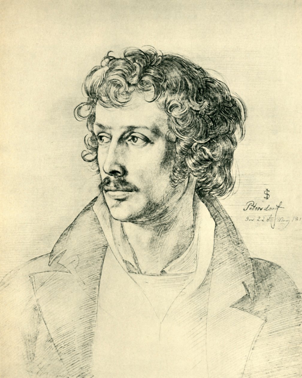 Friedrich Olivier, 1816, 1943. av Julius Schnorr von Carolsfeld