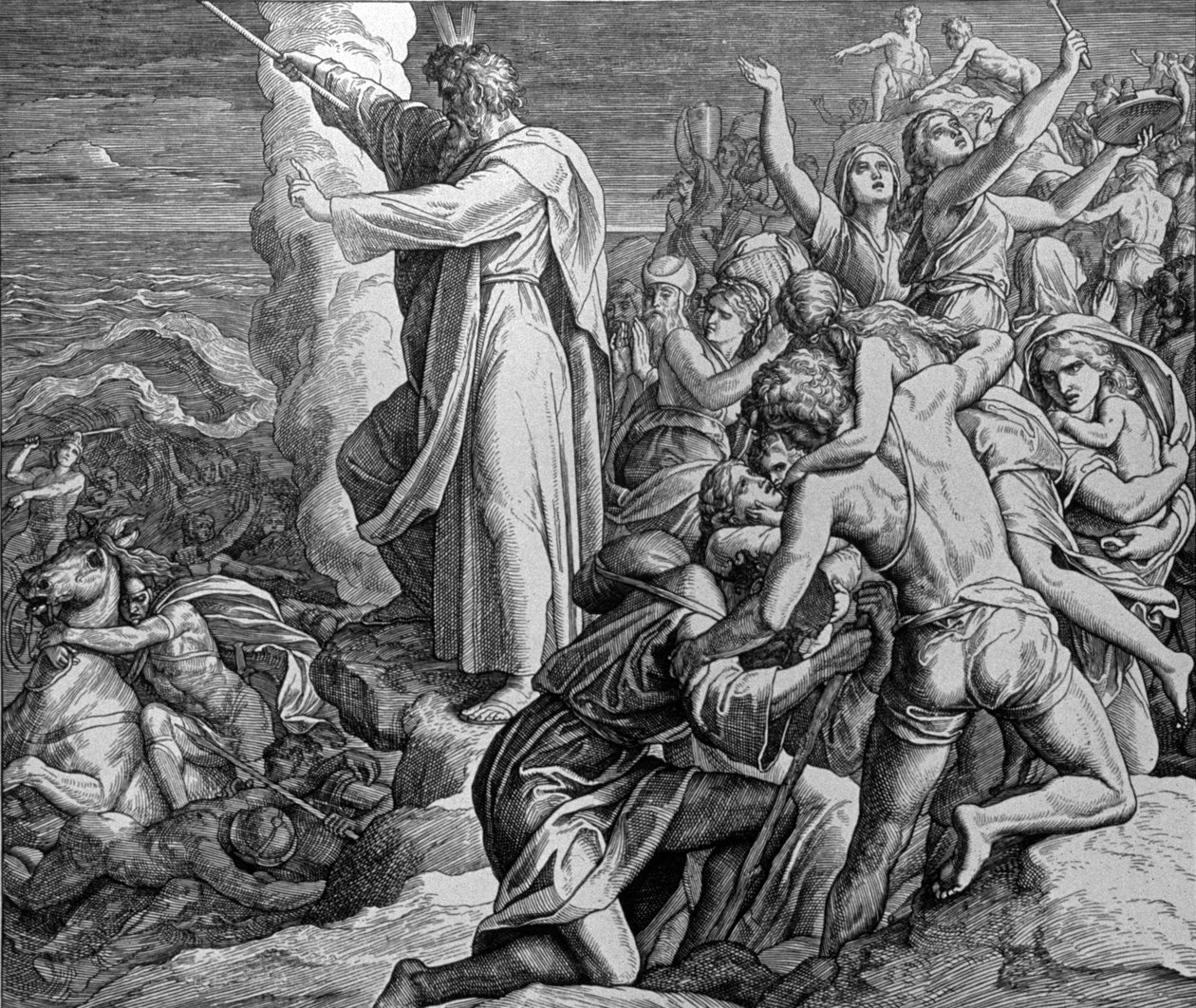 Moise av Julius Schnorr von Carolsfeld