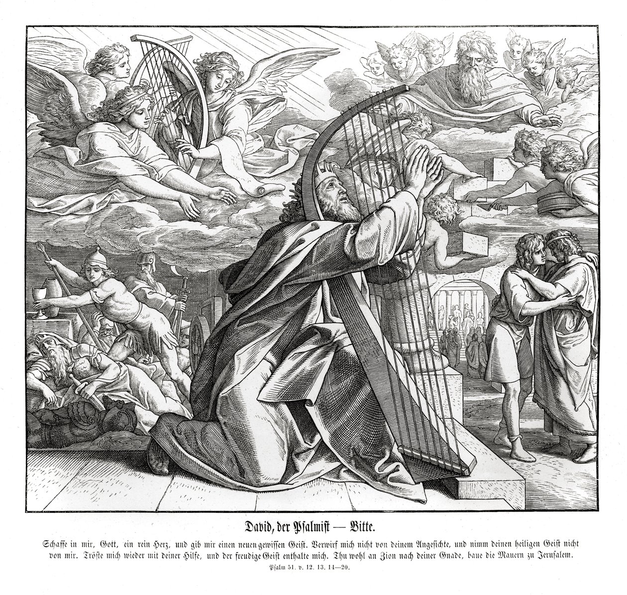 Salmer - bønn av Julius Schnorr von Carolsfeld