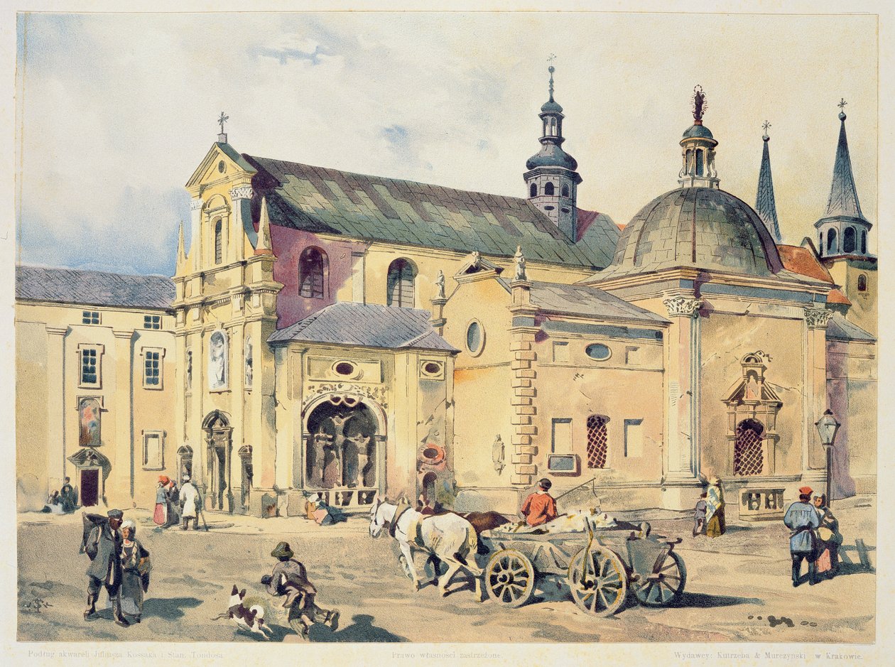 Bebudelsens karmelittkirke, Krakow, fra 