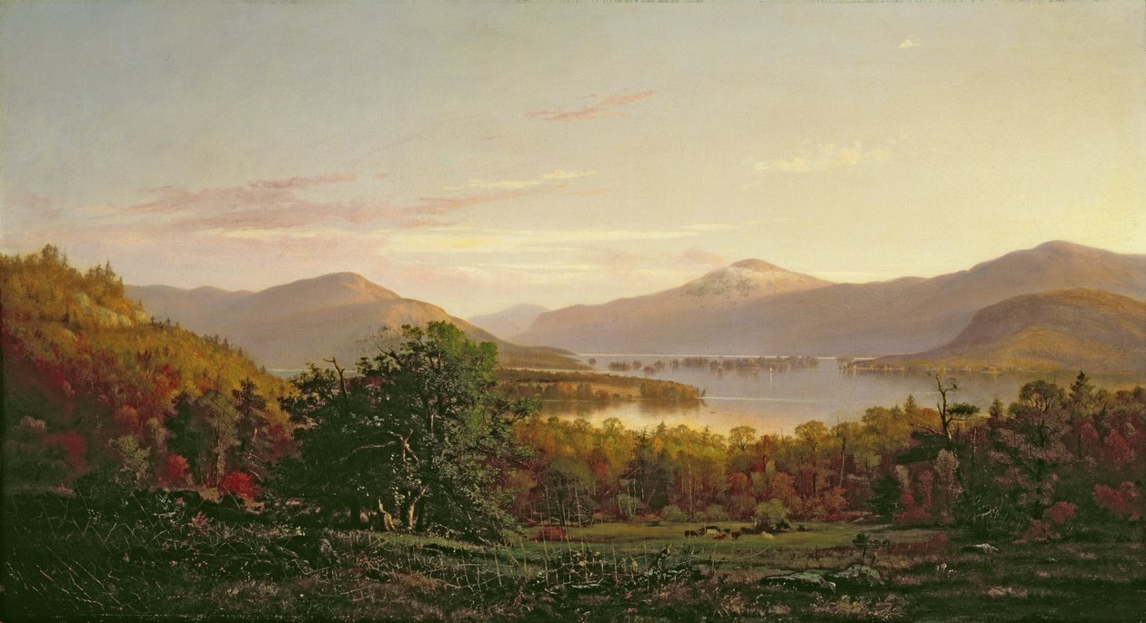 Utsikt over Lake George av Junius R. Sloan