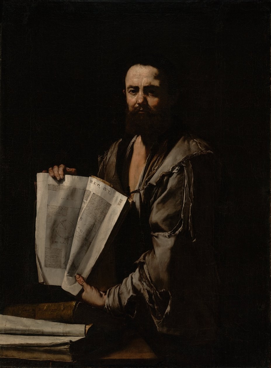 Euklid av Jusepe de Ribera