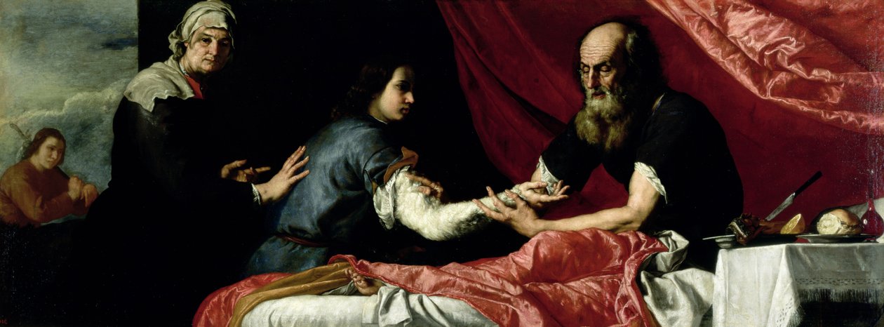 Isaac Blessing Jacob, 1637 av Jusepe de Ribera