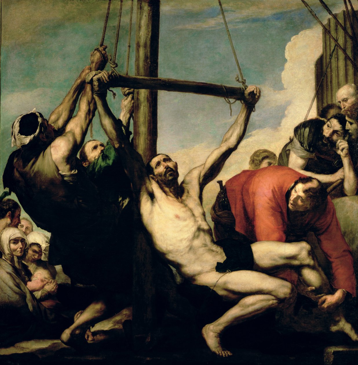 The Martyrium of St. Philip, 1639 av Jusepe de Ribera