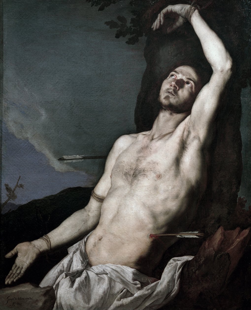 St Sebastian av Jusepe de Ribera