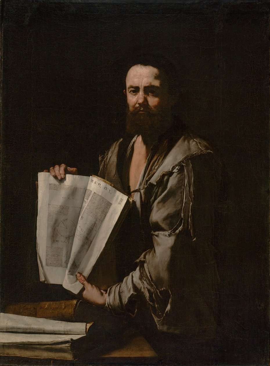 Euklid, ca. 1630-35 av Jusepe de Ribera