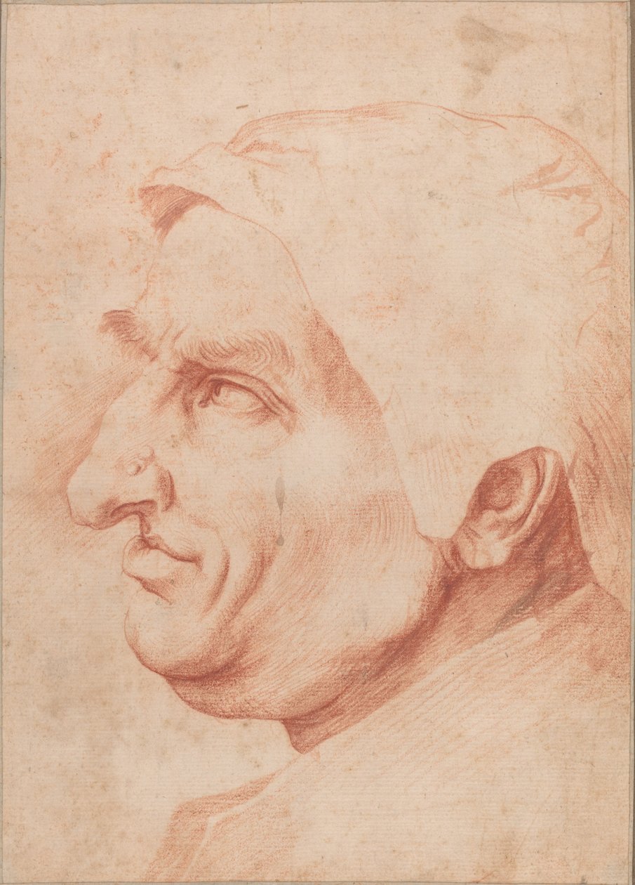 Leder av en mann av Jusepe de Ribera