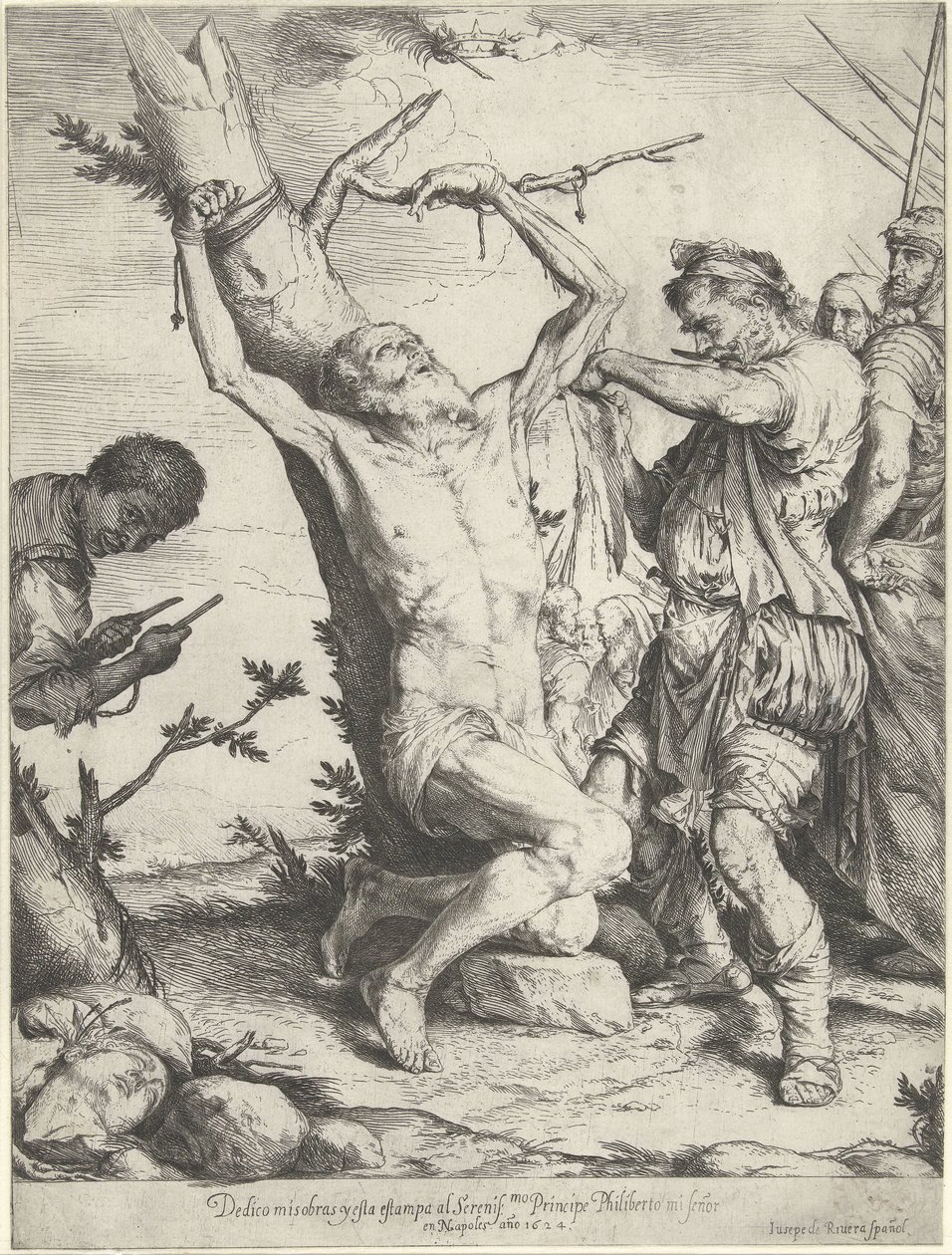 Martyrium av Saint Bartholomew av Jusepe de Ribera