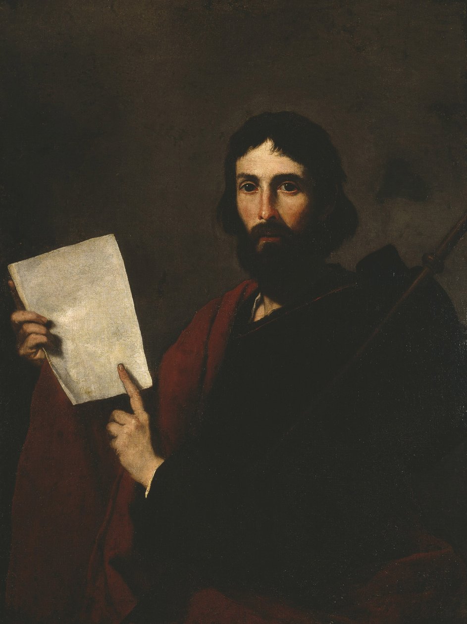 Den hellige Jakob den større av Jusepe de Ribera