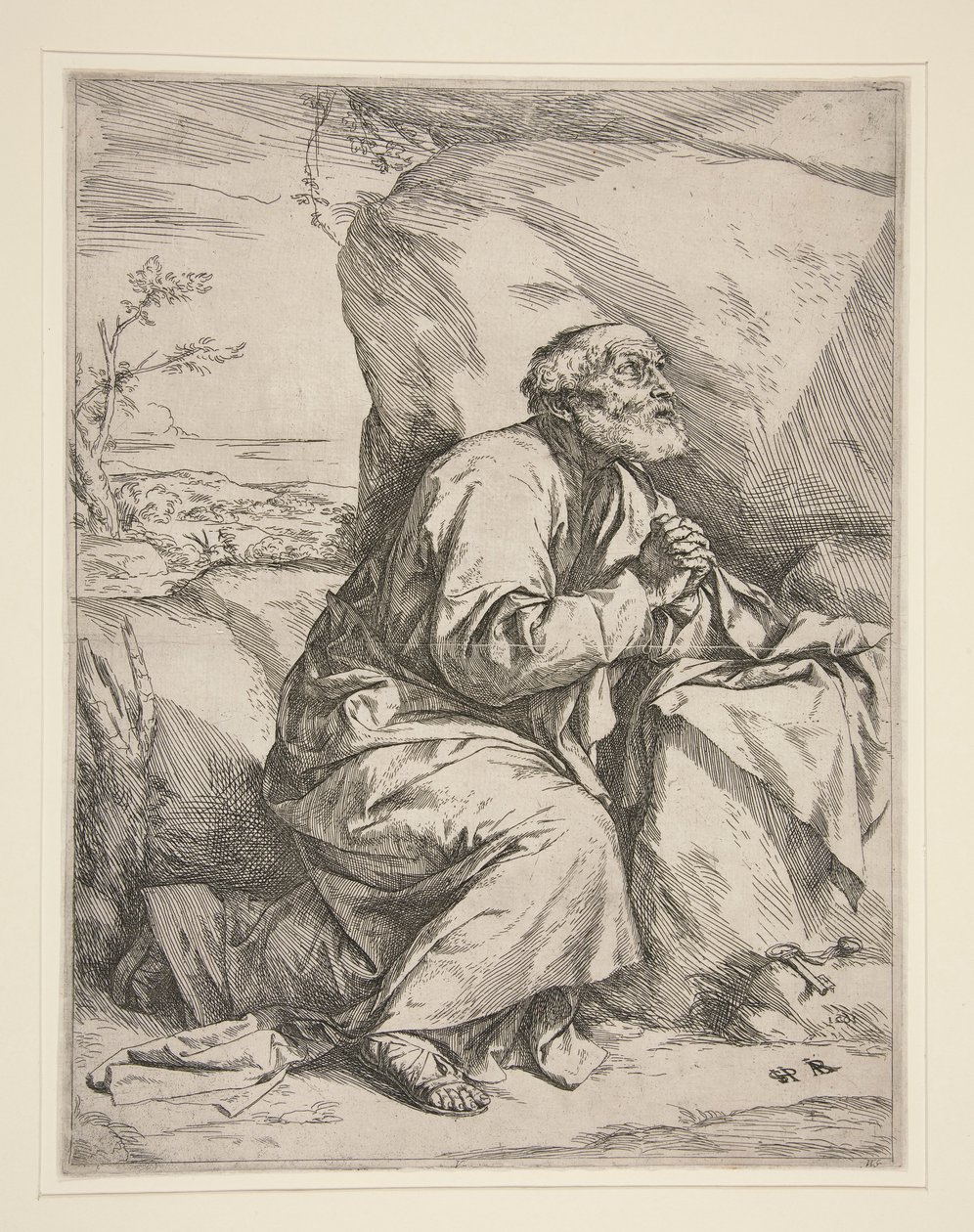 Sankt Peter i bot av Jusepe de Ribera