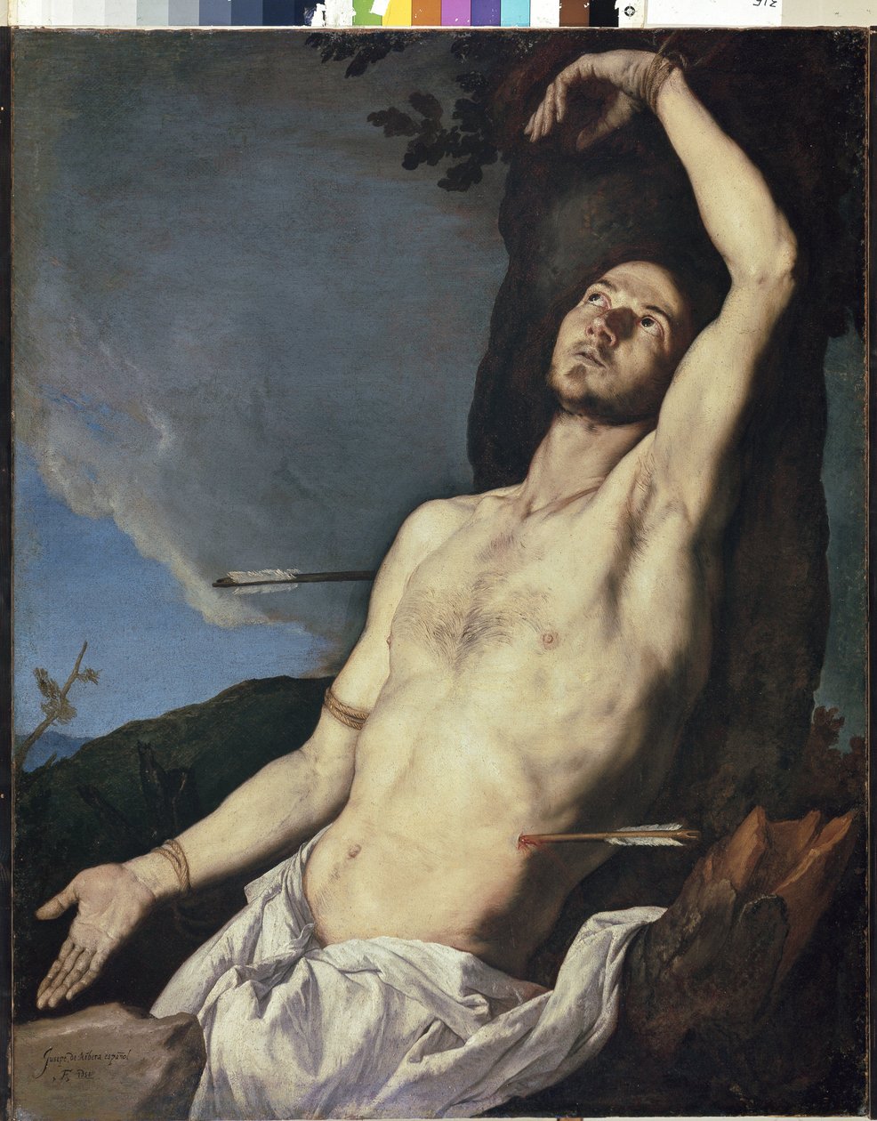 San Sebastian-maleri av Jusepe av Jusepe de Ribera