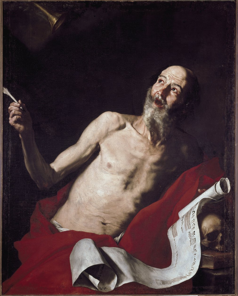 St. Hieronymus (olje på lerret av Jusepe de Ribera
