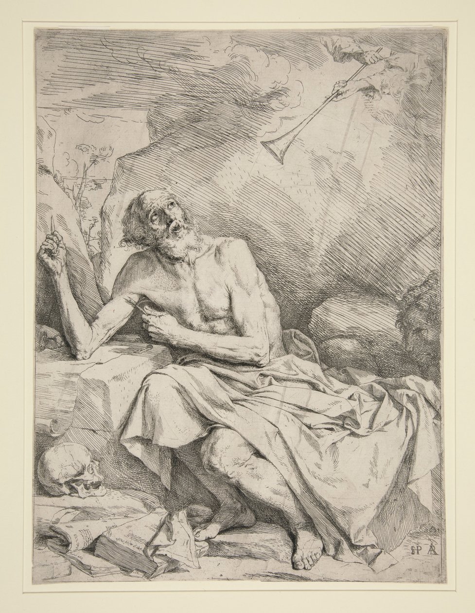 St. Jerome av Jusepe de Ribera
