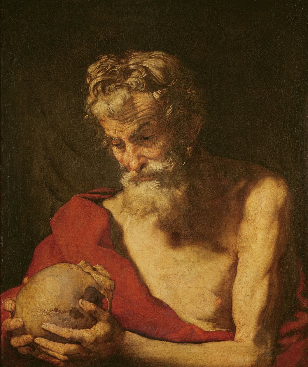 St. Jerome av Jusepe de Ribera