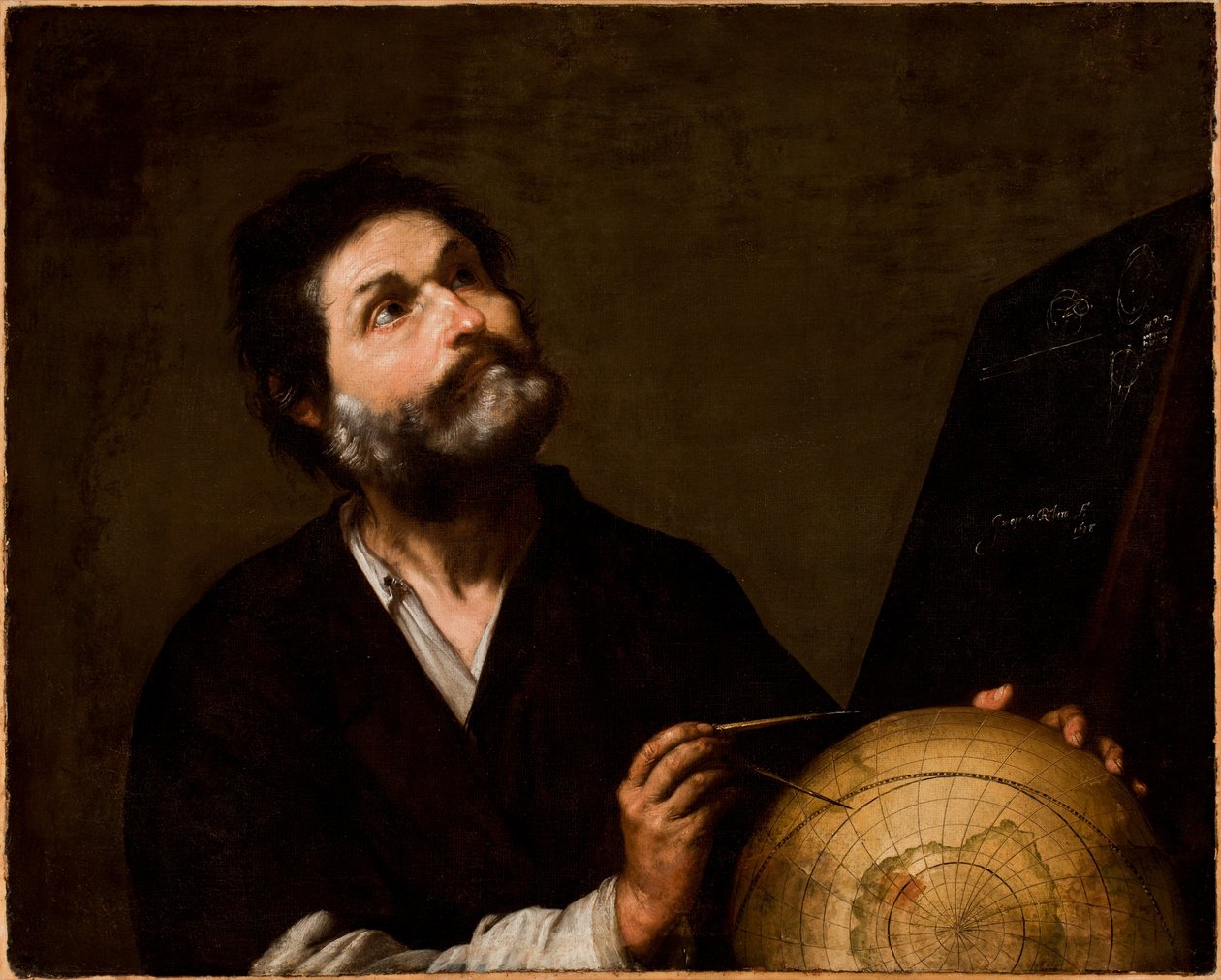 Astronomen av Jusepe de Ribera