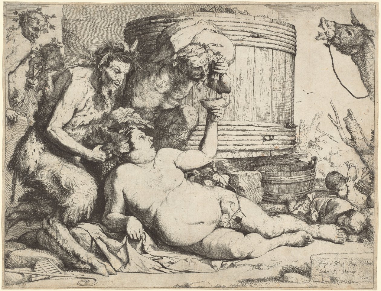 Den berusede stillheten av Jusepe de Ribera