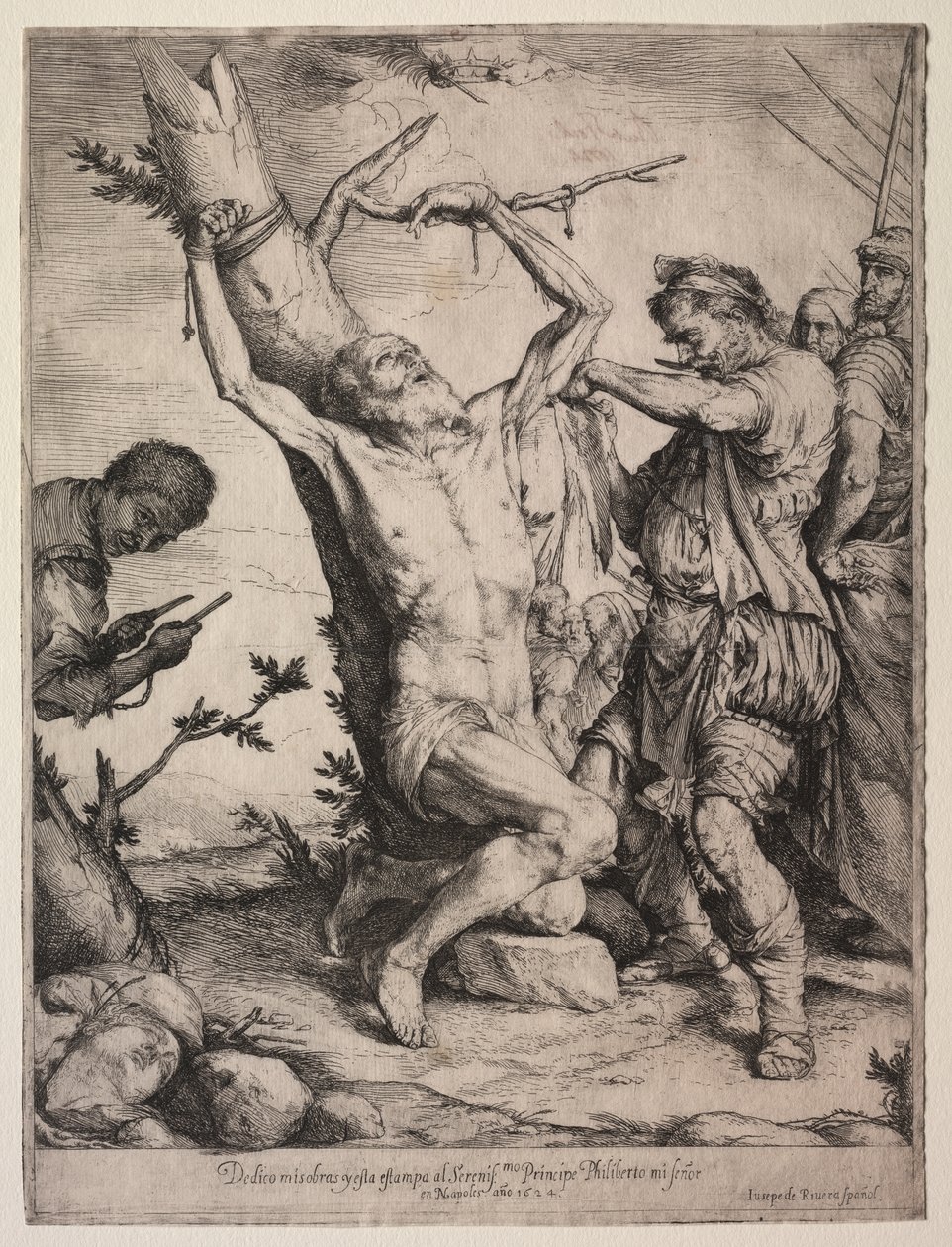 St. Bartholomews martyrium av Jusepe de Ribera