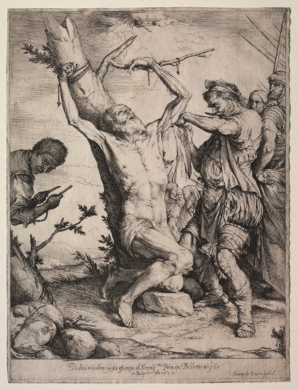 The Martyrdom of St. Bartholomew, 1624. av Jusepe de Ribera