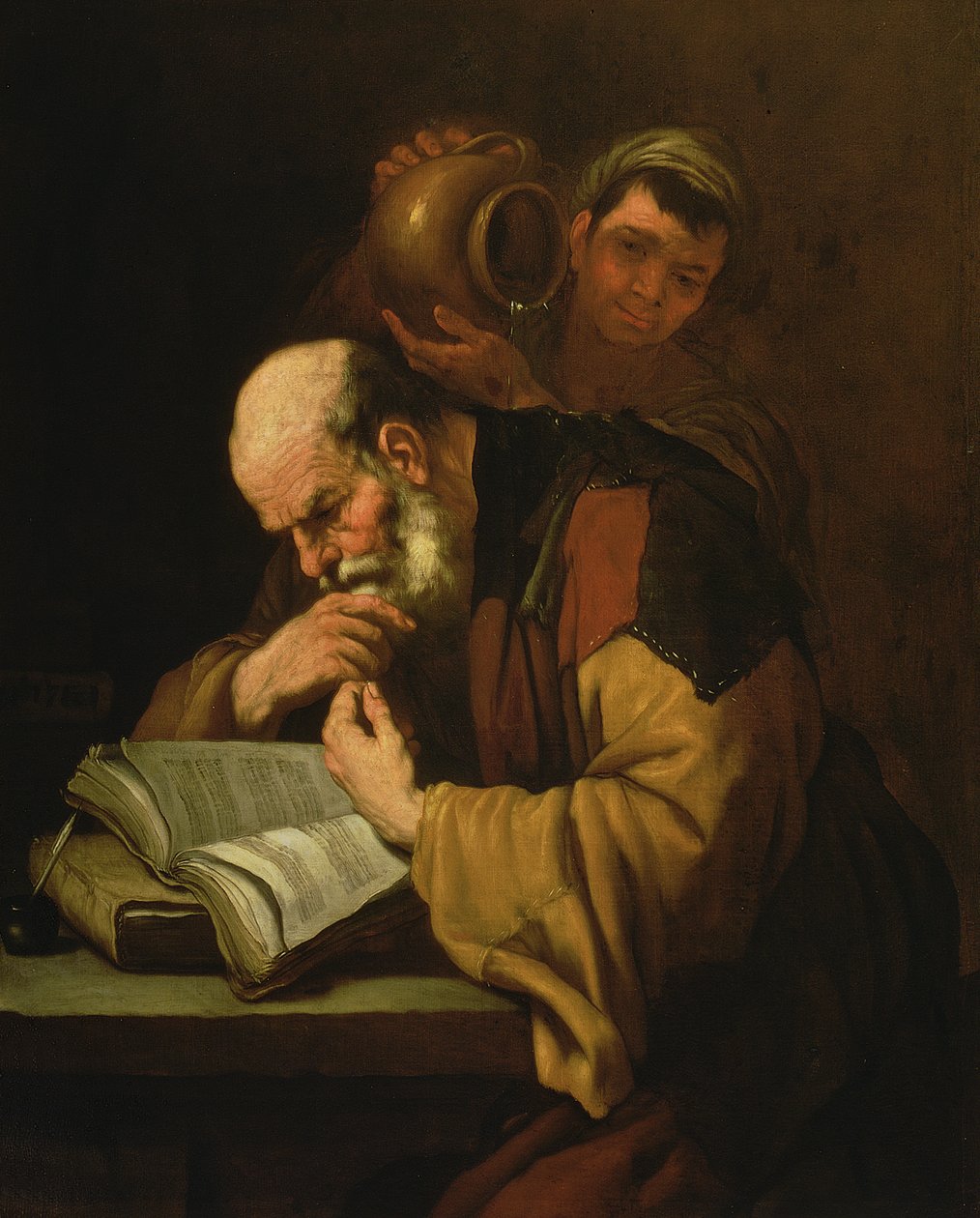 Filosofen av Jusepe de Ribera