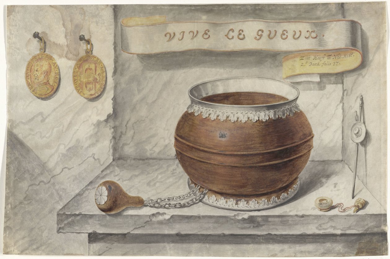 Tiggernes skål av Justus van Attevelt (attributed to)