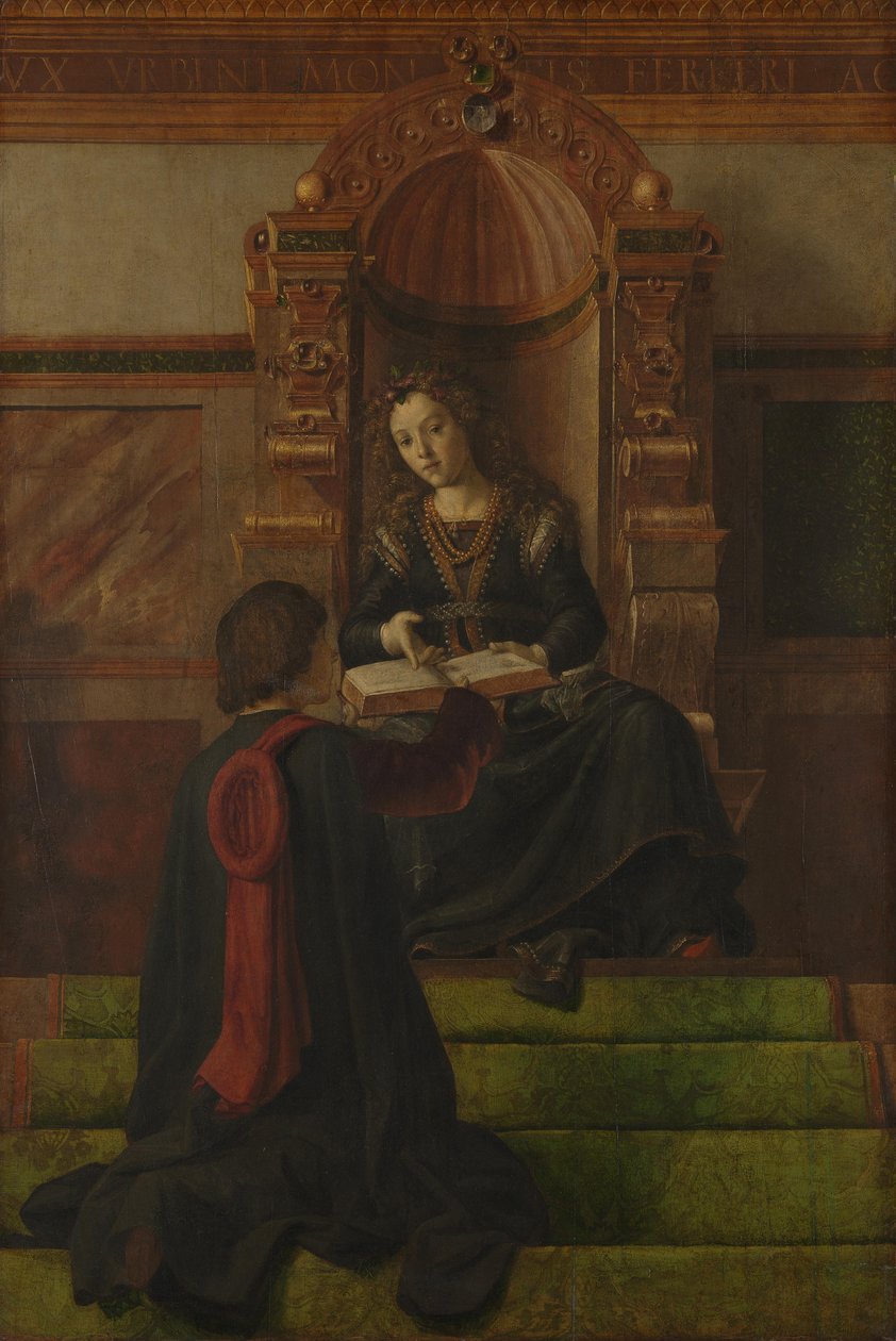 Retorikk, 1470-tallet av Justus van Gent