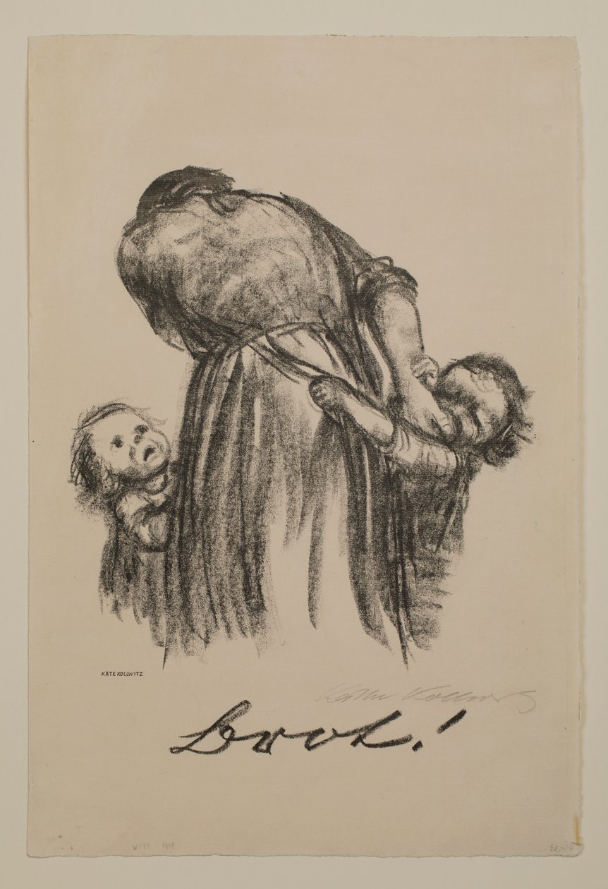 Brød! av Käthe Kollwitz