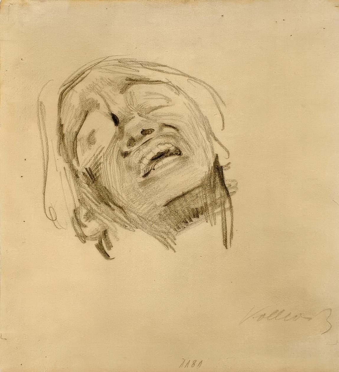 Kvinnehode av Käthe Kollwitz