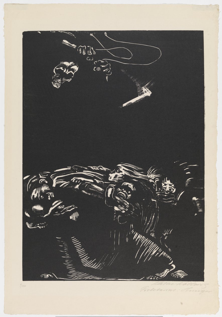 "Sult" av Käthe Kollwitz
