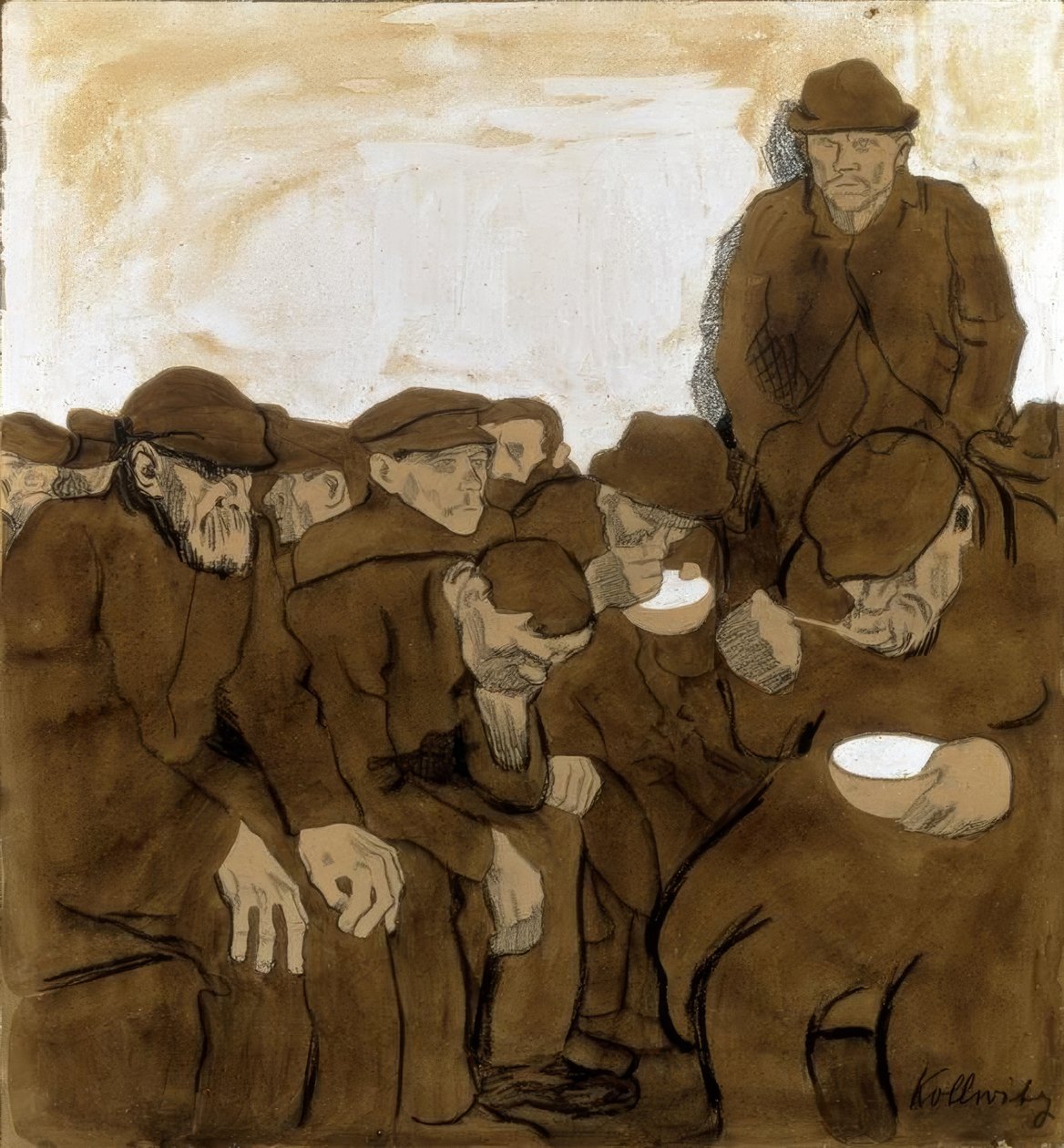 I varmehallene av Käthe Kollwitz