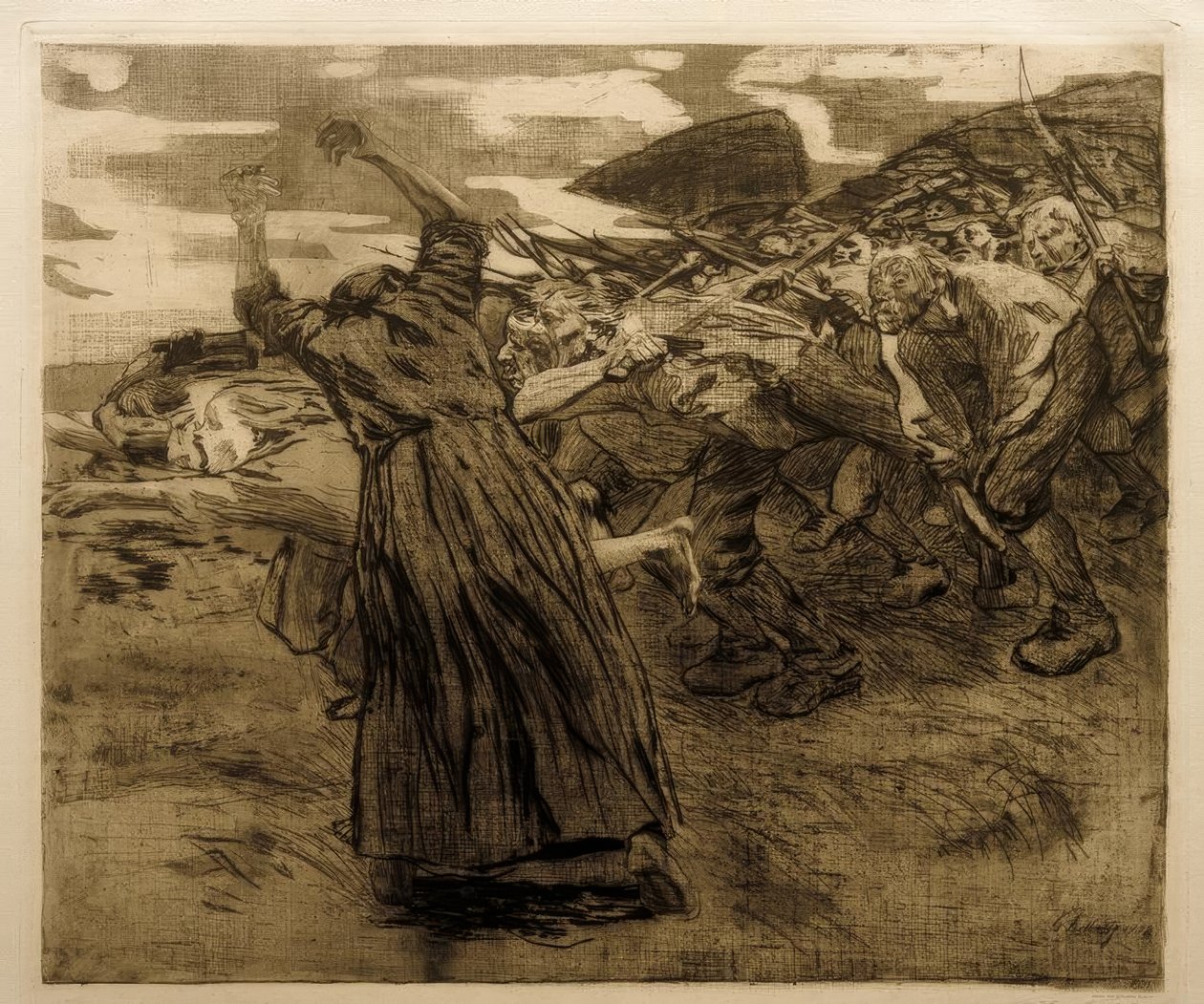 Käthe Kollwitz, Losbruch av Käthe Kollwitz