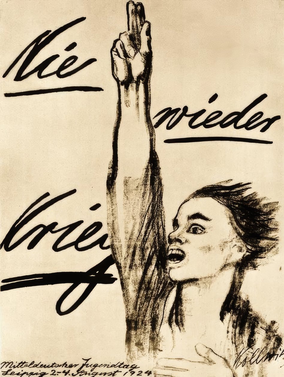 aldri mer krig av Käthe Kollwitz