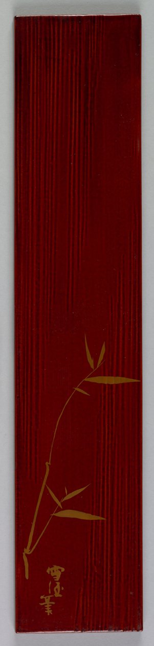 Poem Card Box lokk, 1868-1912. av Kamisaka Sekka
