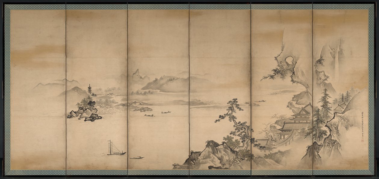 Årstidene av Kanō Tan’yū