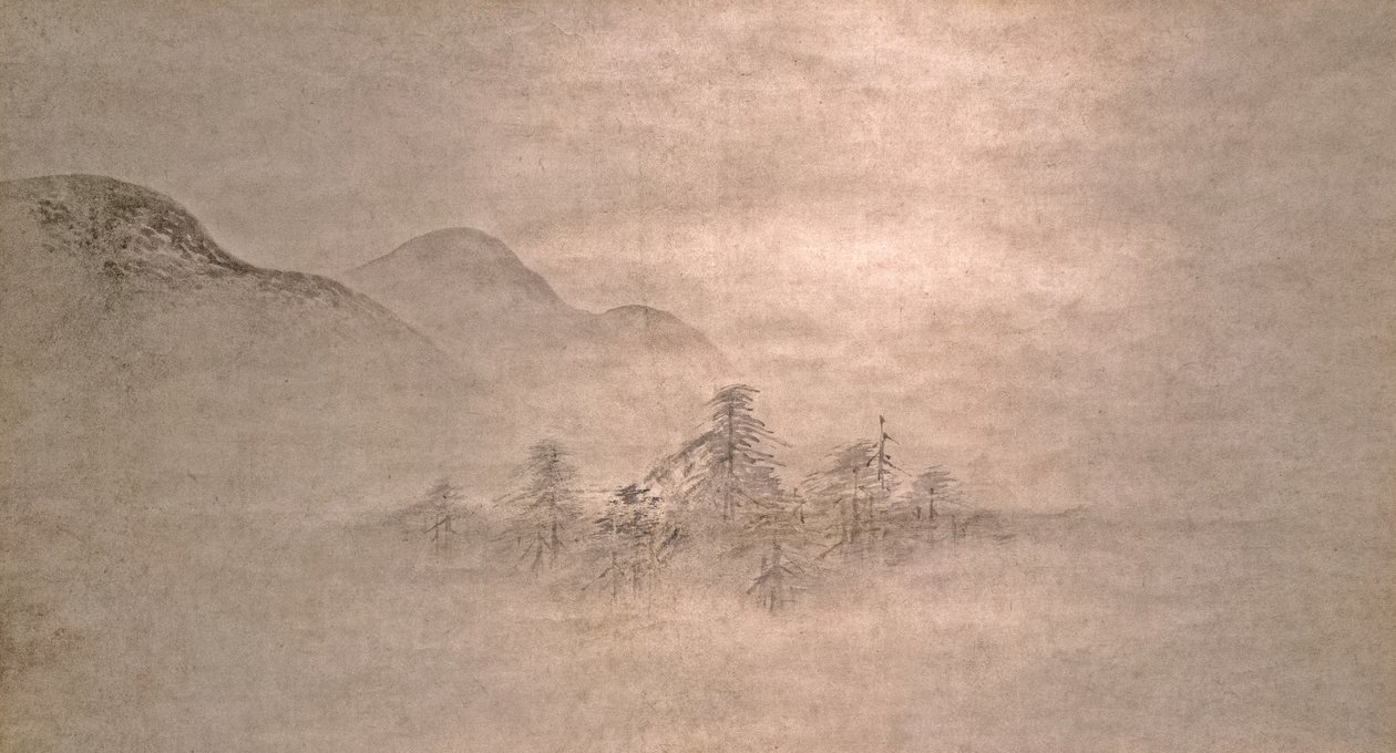 Landskap, 1500-tallet. av Kano Motonobu