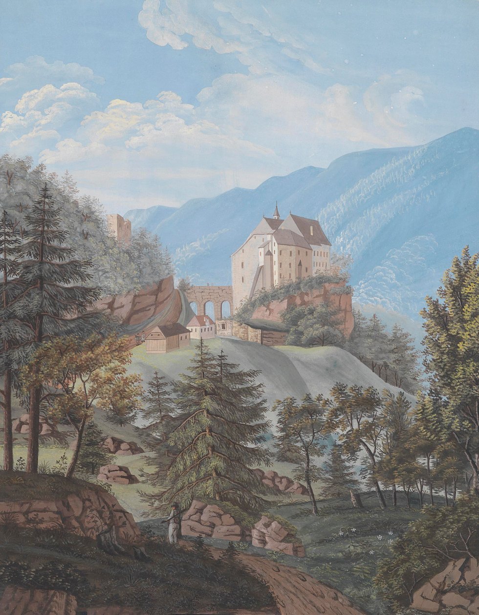 Altperstein -slottet i Øvre Østerrike av Karl Benedict