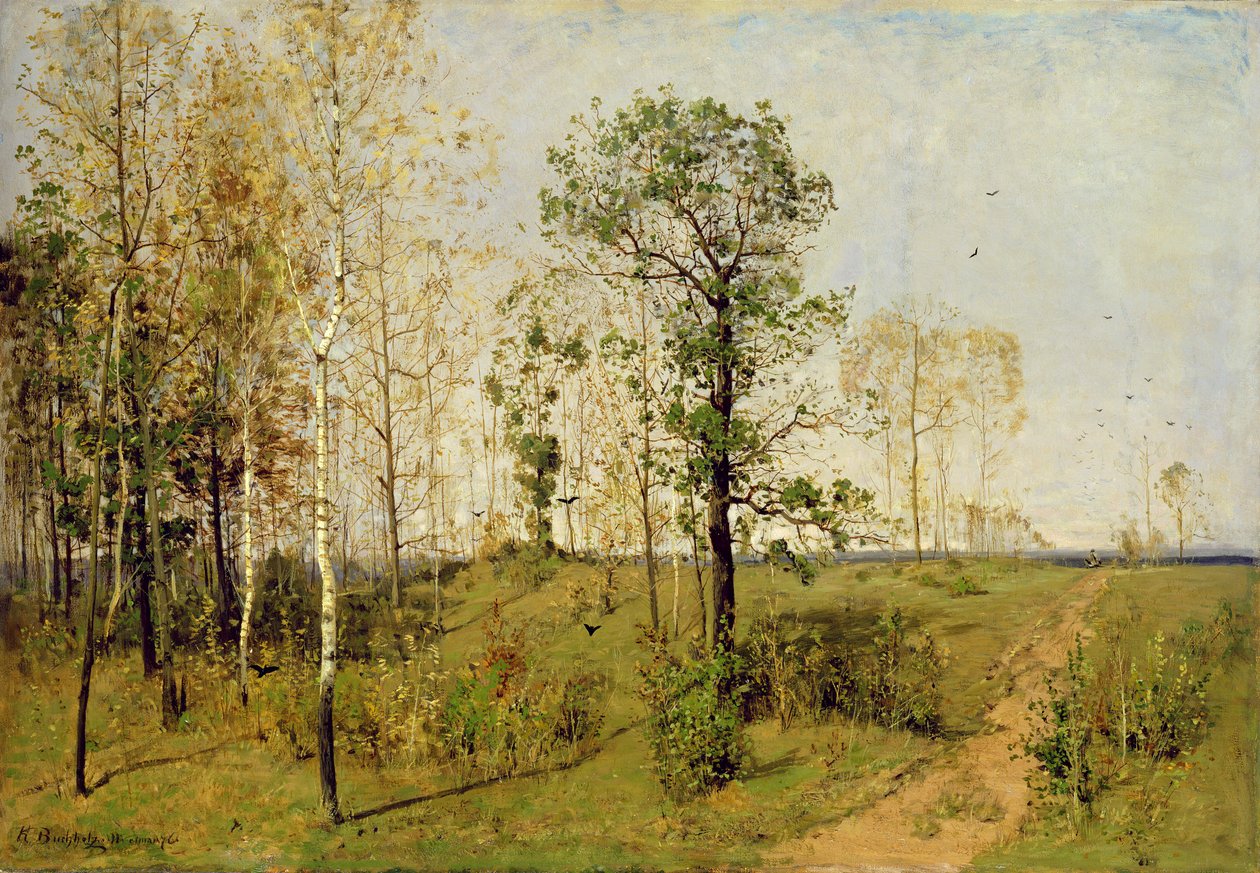 Tidlig vår i Weimar, 1876 av Karl Buchholz