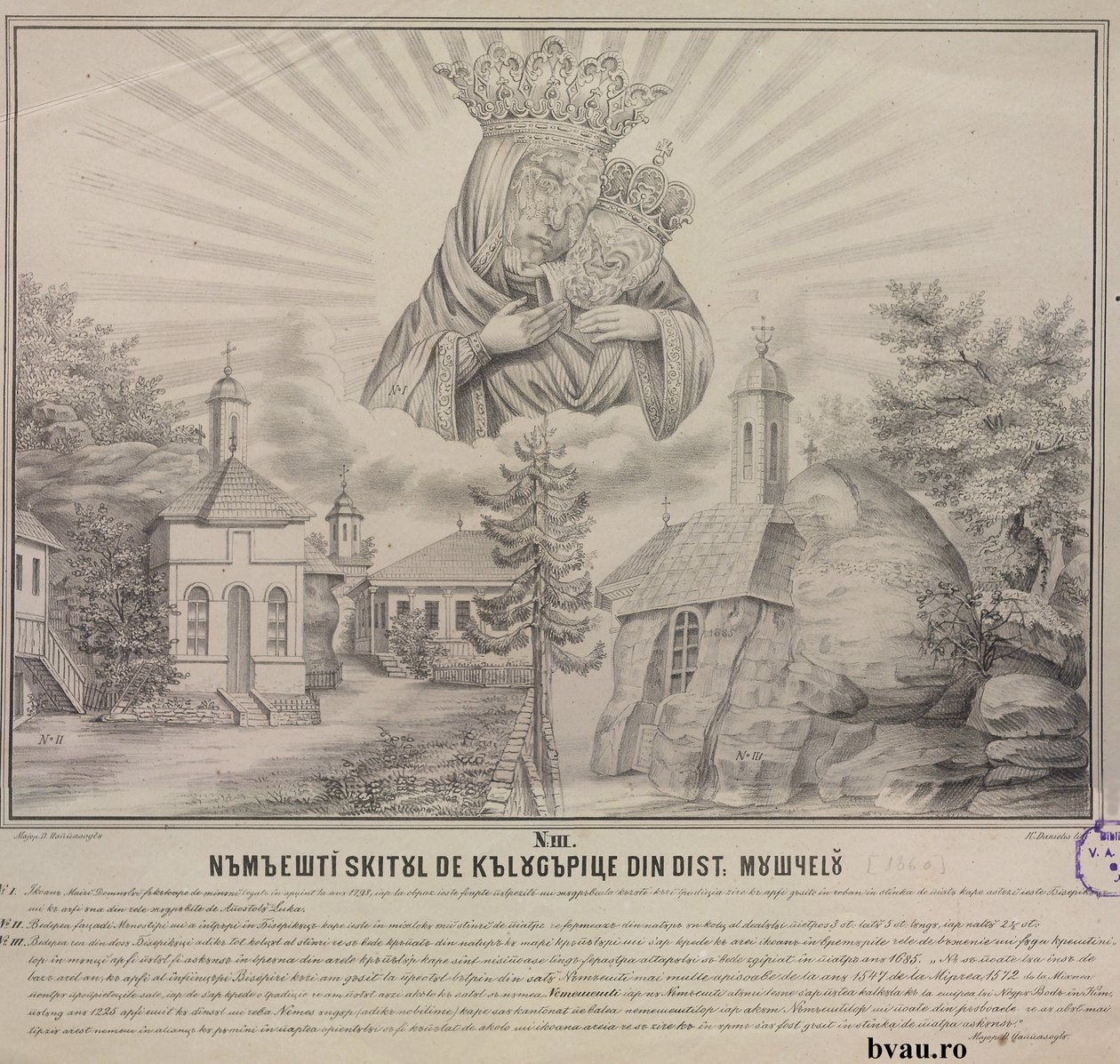Nămăeşti kloster av Karl Danielis