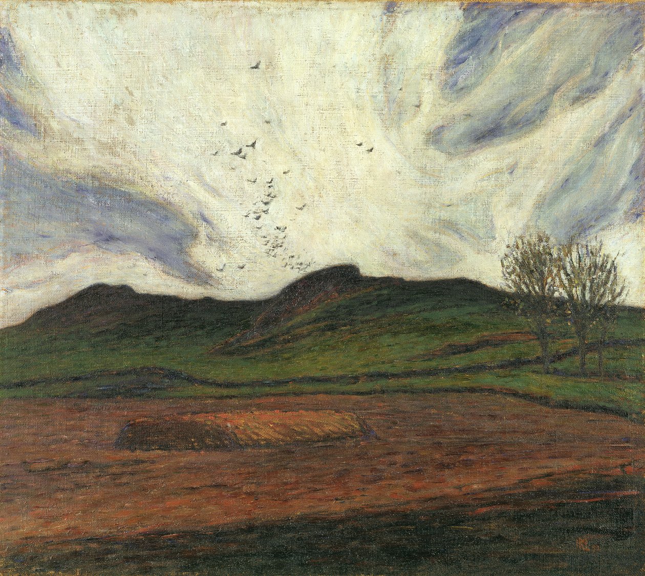 Stormskyer, 1893 av Karl Fredrick Nordstrom