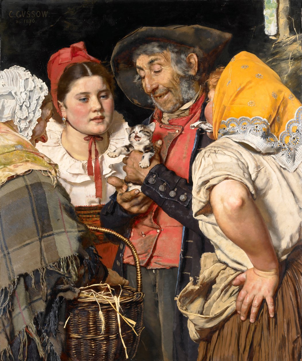 Old Mans Treasure (The Kitten) av Karl Gussow
