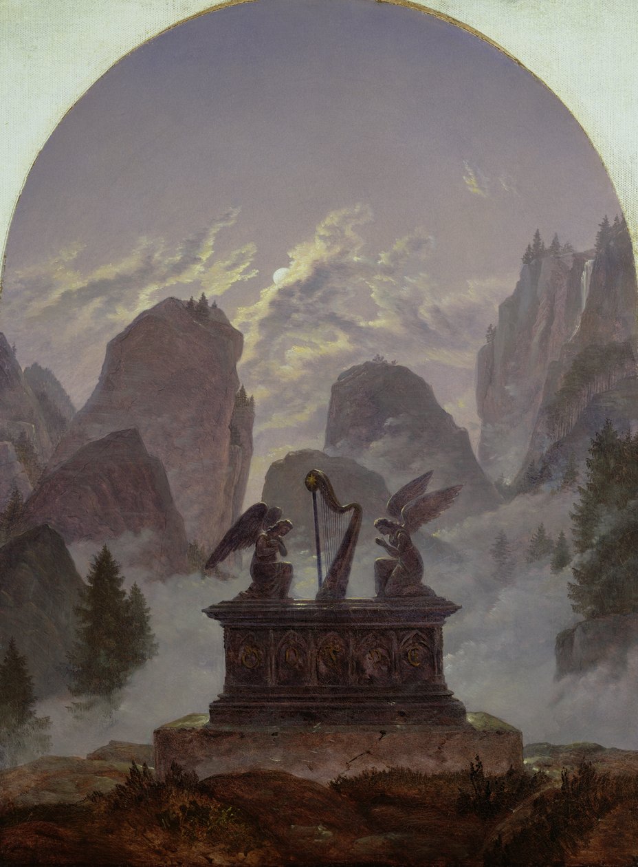 Goethe-monumentet av Karl Gustav Carus